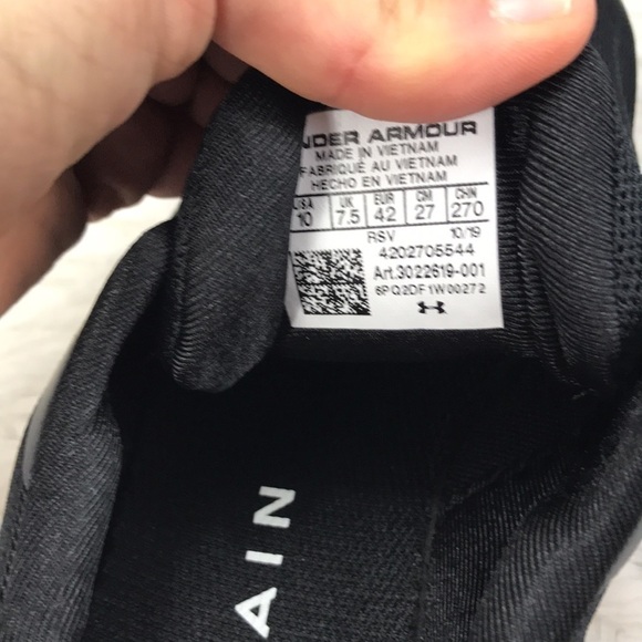 NWOT Under Armour Charged Aurora Running Shoe - Picture 6 of 9